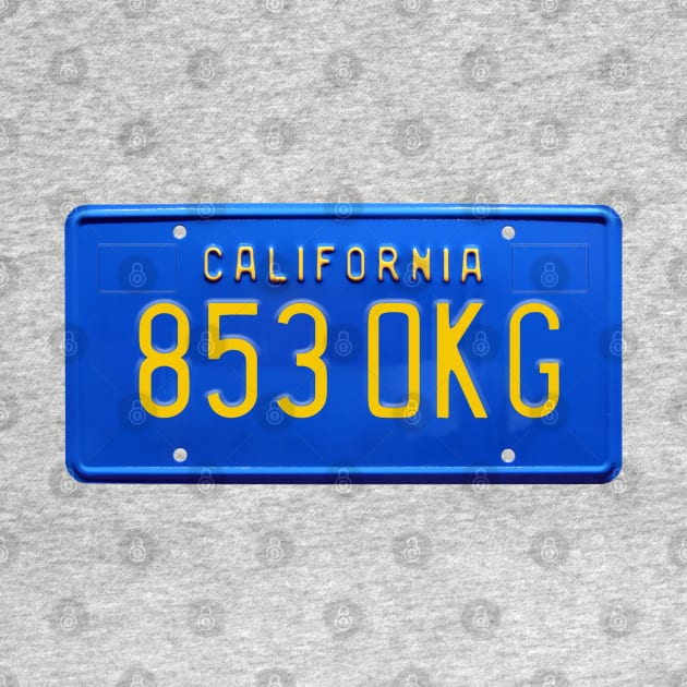 James Rockford's license plate in the Rockford Files by hotroddude